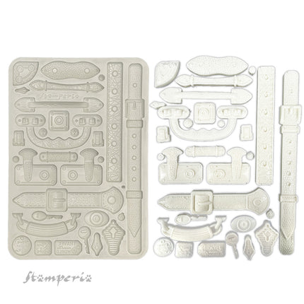 Silicon mould A5 - Art of Travelling belts and handles
