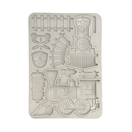 Silicon mould A5 - Art of Travelling train