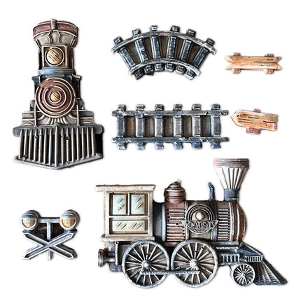 Silicon mould A5 - Art of Travelling train