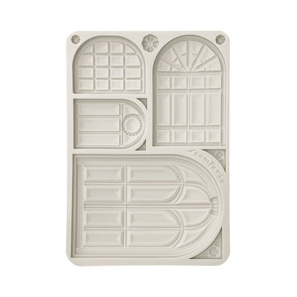 Silicone mold A5 - Masquerade windows