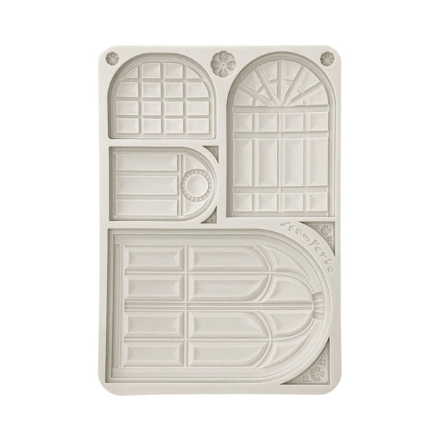 Silicone mold A5 - Masquerade windows