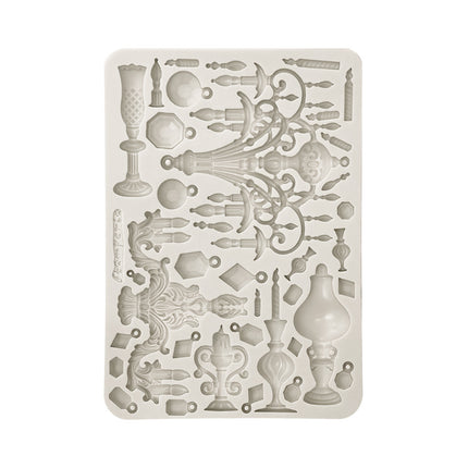 Silicone mold A5 - Masquerade candle holders