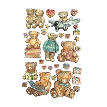 Silicone Mold A5 - The Owl's House Teddy Bears