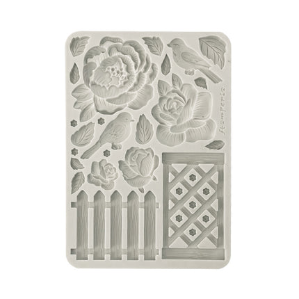 Silicone mold A5 - House of Roses fence