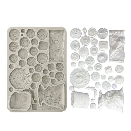 Silicone mould A5 - Venice City of Art old coins