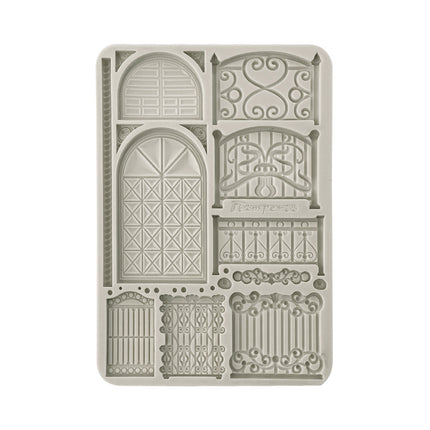Silicon mould A5 - Fence and door