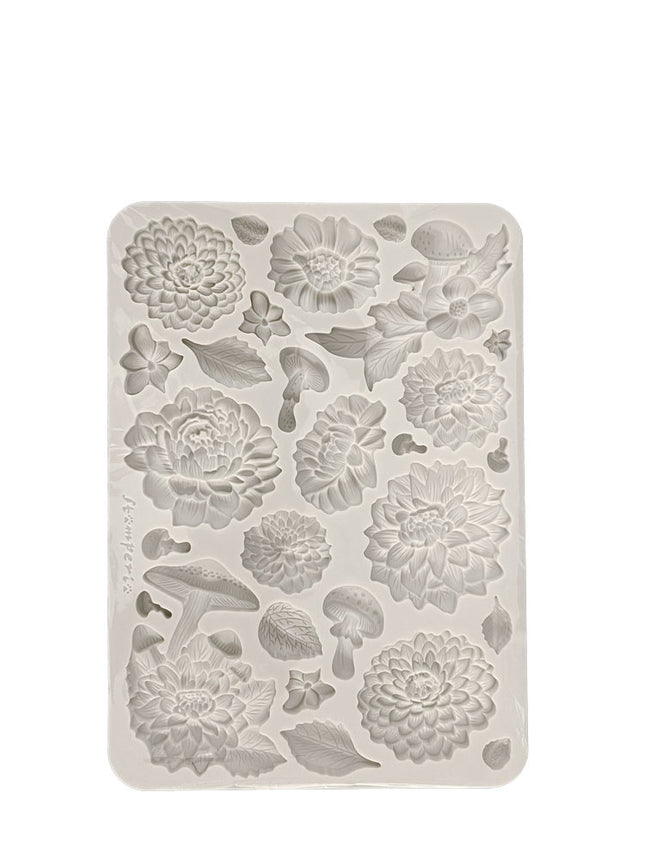 Silicon mould A5 - Master of Magic peony