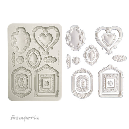 Silicon mould A5 - Timeless frames