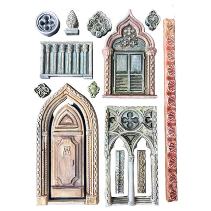 Silicone mould A5 - Venice City of Art architecture