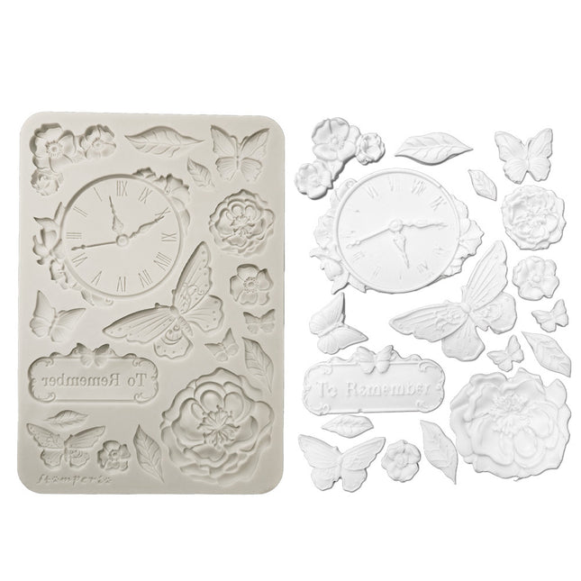 Silicone mould A5 - Quiet Days clock
