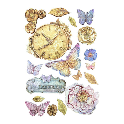 Silicone mould A5 - Quiet Days clock