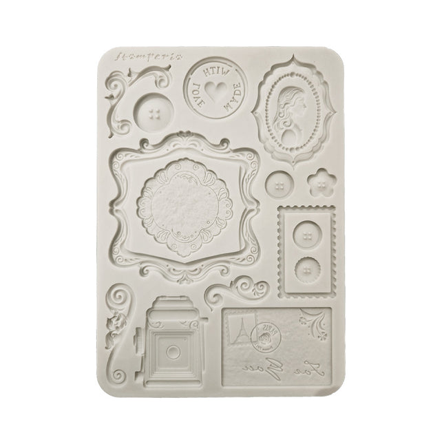 Silicone mould A5 - Quiet Days plates