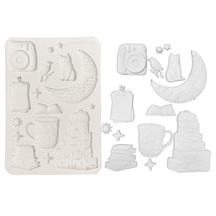 Silicone Mold A5 - Secret Diary