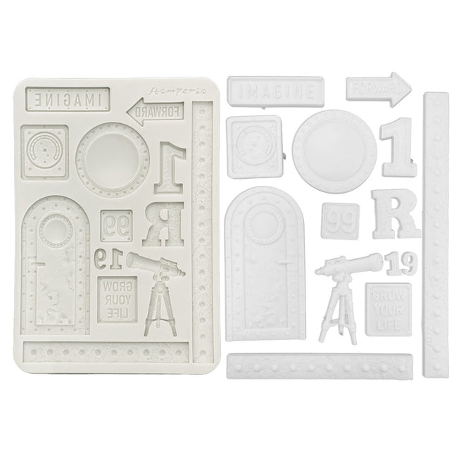 Silicon mould A5 - A new Beginning telescope 
