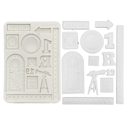Silicon mould A5 - A new Beginning telescope 