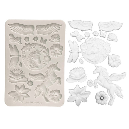 Silicon mould designs A5 for art and craft - Wonderland