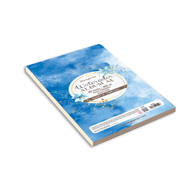 Watercolor album A5 - 20 pages
