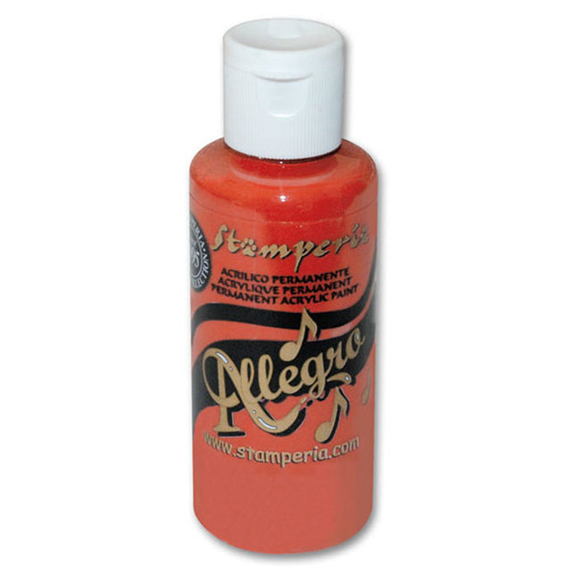 Allegro paint 59 ml.warm red