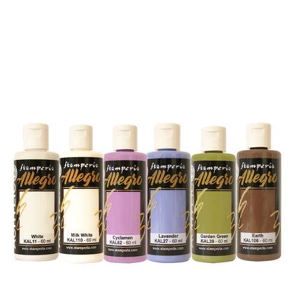 Allegro selection for art and craft 6 colours - All Around