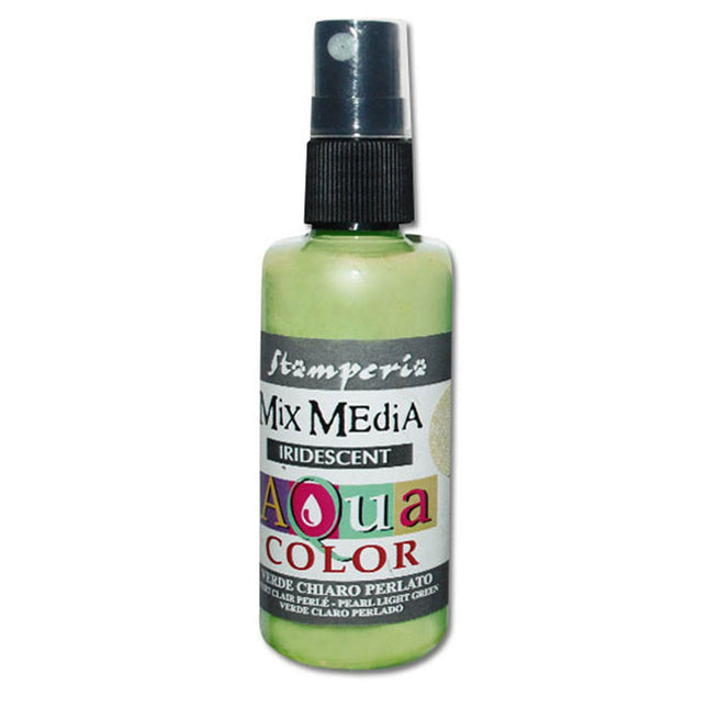 314 Aquacolor spray 60ml. - Iridescent light green