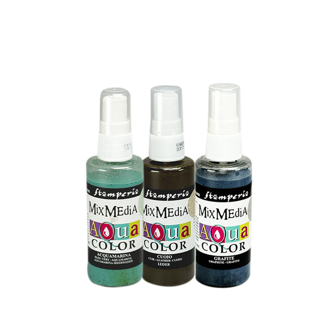 Aquacolor selection for craft and art 3 colours - All Around