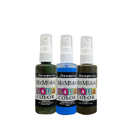 Selection of 3 Aquacolor Hidden Grove