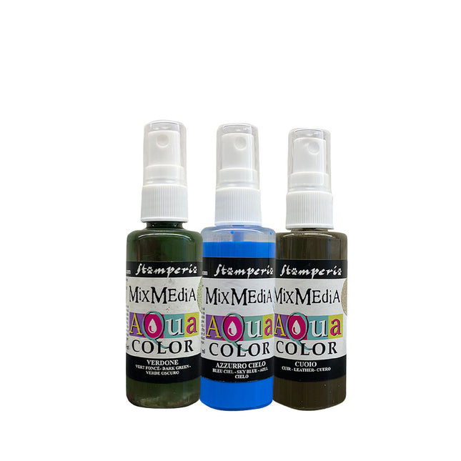 Selection of 3 Aquacolor Hidden Grove