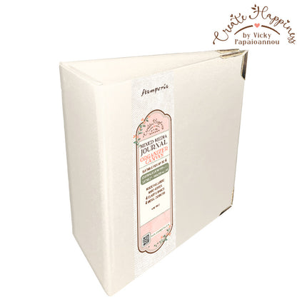 Create Happiness Organizer for notebooks A5 in canvas with 4 metal corners