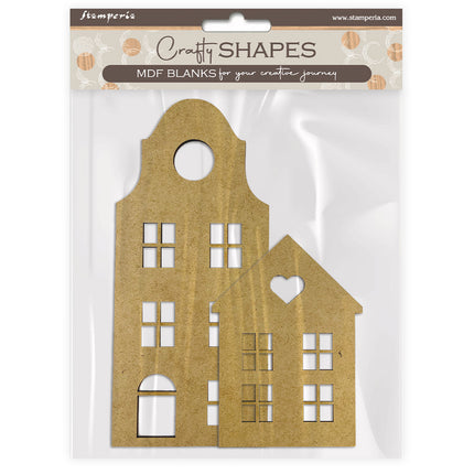 Crafty shapes: Houses