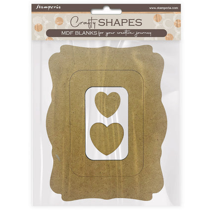Crafty shapes: Alterego frames and hearts