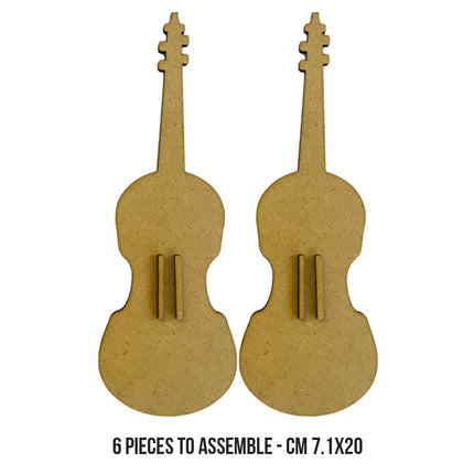 Crafty shapes: Music violin