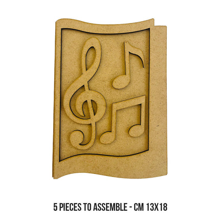 Crafty shapes: Music notes