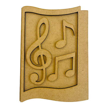Crafty shapes: Music notes