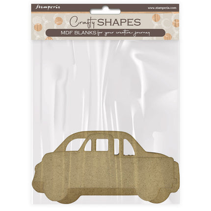 Crafty shapes: Art of Travelling cars and truck
