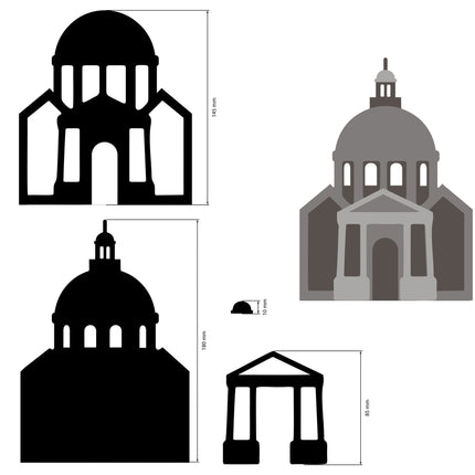 Crafty shapes: Venice City of Art basilica