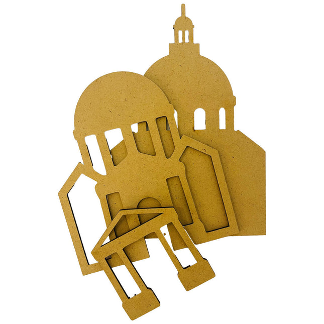 Crafty shapes: Venice City of Art basilica