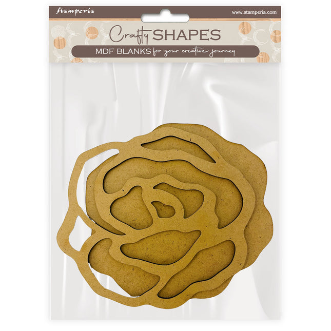 Crafty shapes: Venice City of Art roses