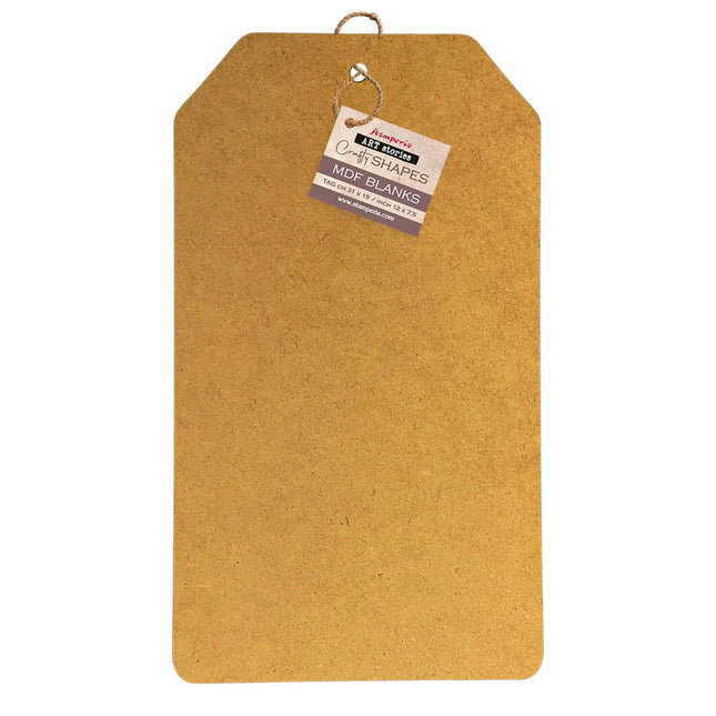 Crafty Shapes: MDF Blanks 31x19 cm