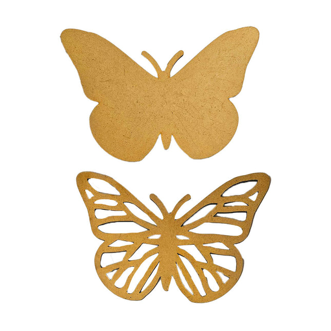 Crafty shapes: Quiet Days butterfly