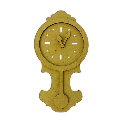 Decorative Crafty Shapes for Art and Craft Gardens of Time pendulum clock