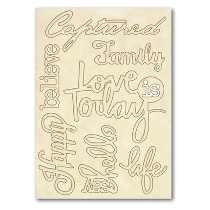 Wooden frames A5 size - Quotes
