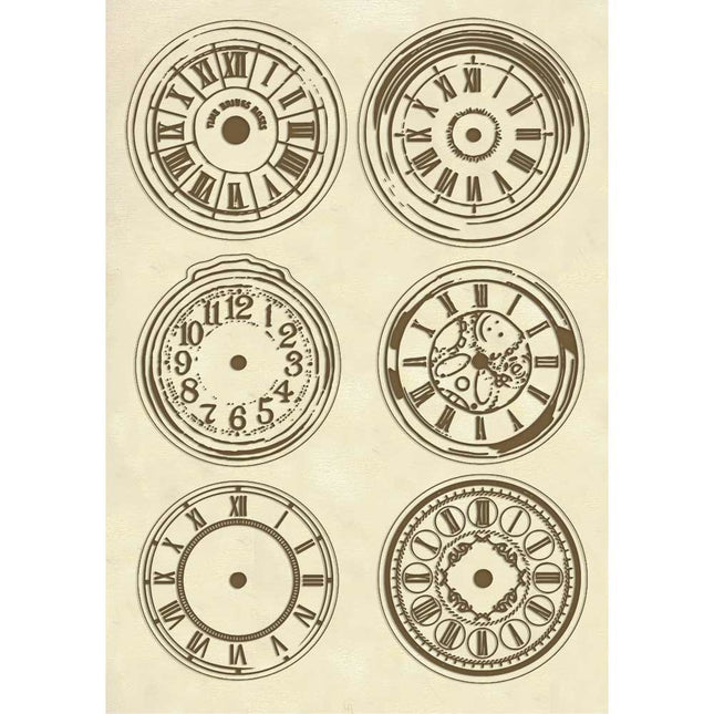 Wooden shape A5 Clocks