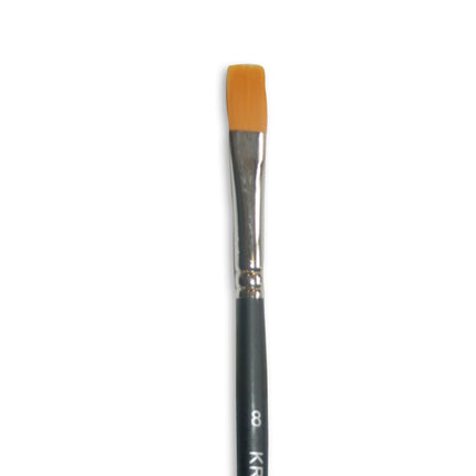 Flat point brush size 8
