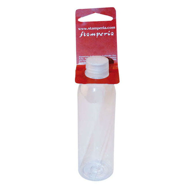 Plastic bottle woth screw lid 120 ml