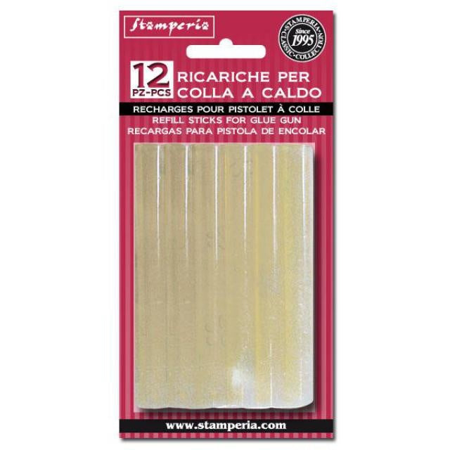 Refill stick for glue gun