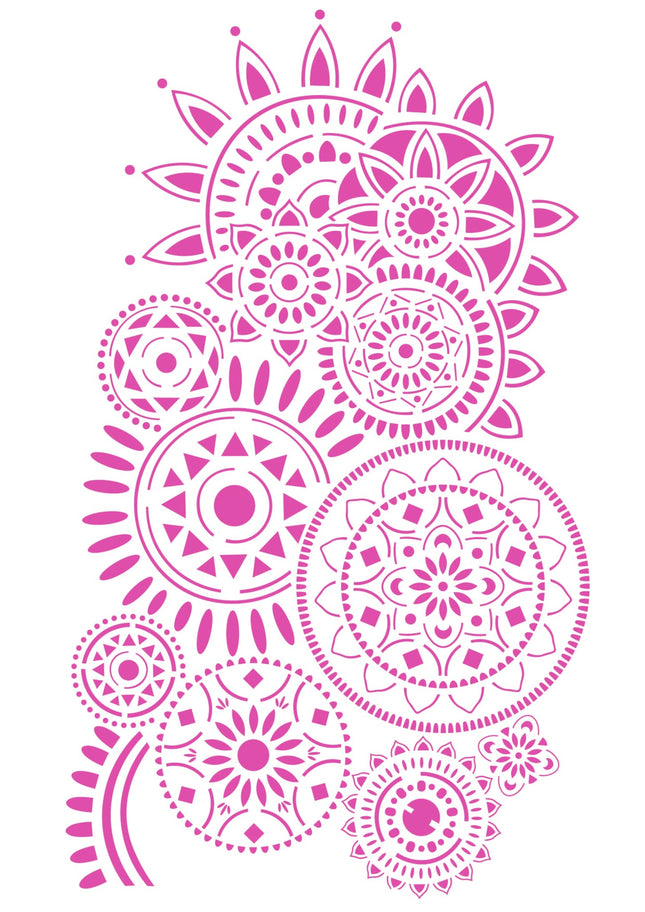 Stencil G cm. 21x29,7 Mandala