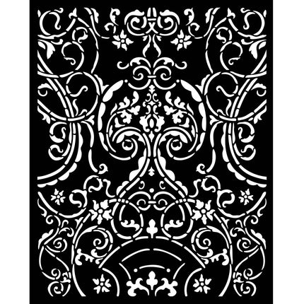 Thick stencil 20x25 cm - Sir Vagabond in Fantasy World metal decor