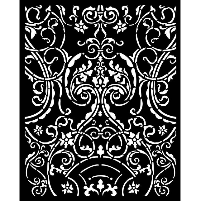 Thick stencil 20x25 cm - Sir Vagabond in Fantasy World metal decor