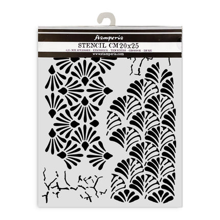 Thick stencil cm 20x25 - Alterego mixed patterns