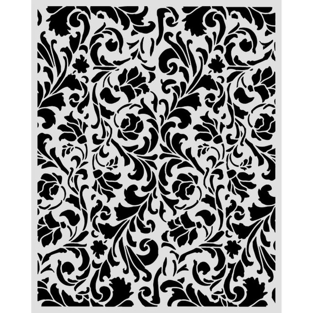 Cut laser stencil for art and craft cm 20x25 - Wonderland tapestry
